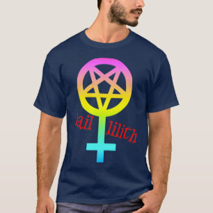 Hail Lilith LGBT Pride Pastel Goth Satan T-Shirt