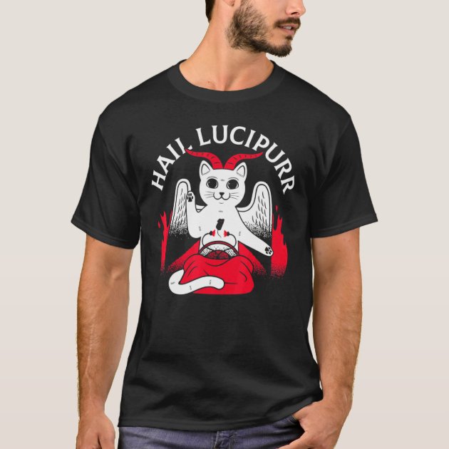 Satan cat outlet shirt