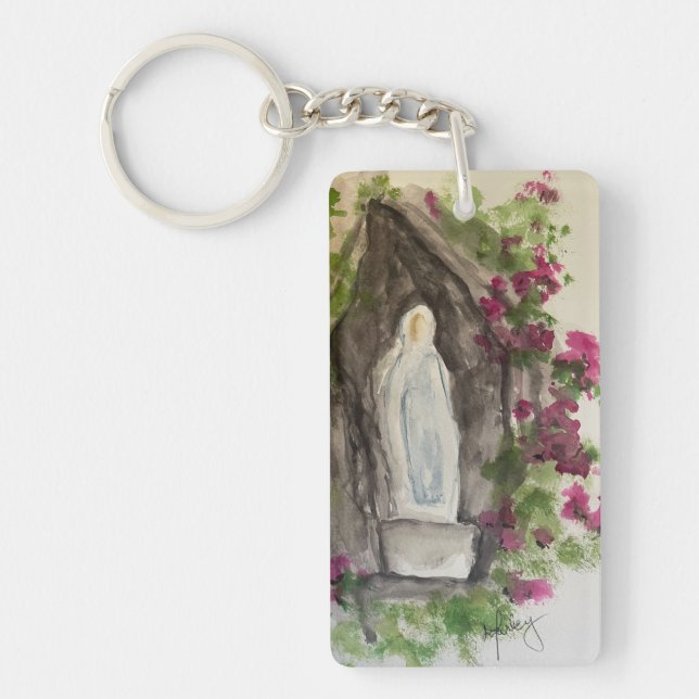 Hail Mary Acrylic Keychain (Front)