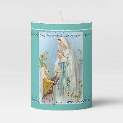Hail Mary Candle