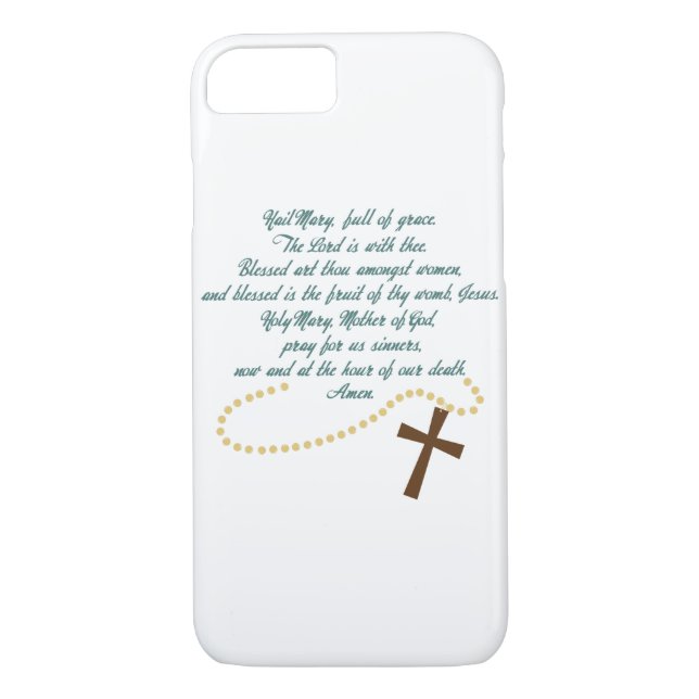 Hail Mary Case-Mate iPhone Case (Back)