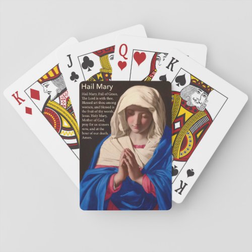 Hail Mary Deck of Cards