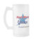 Hail Mary Frosted Glass Mug
