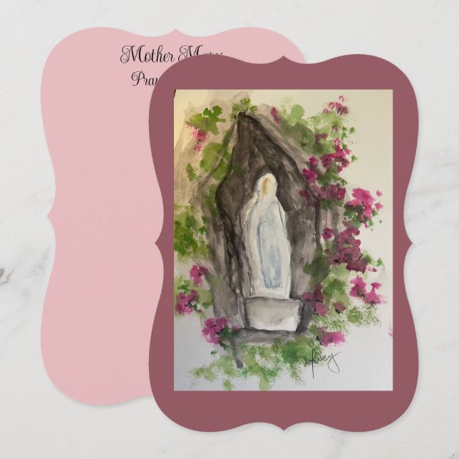 Hail Mary Note Card (Front/Back)