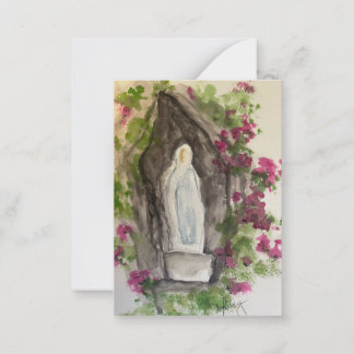 Hail Mary Note Card