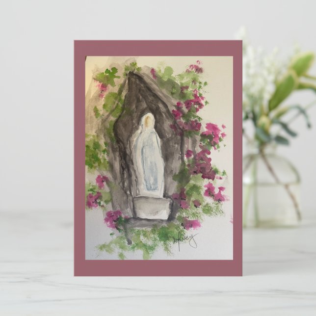 Hail Mary Note Card (Standing Front)