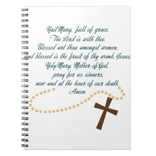Hail Mary Notebook