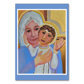 Hail Mary prayer card