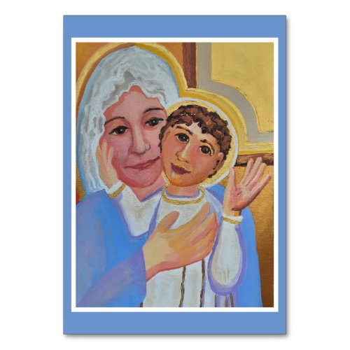 Hail Mary prayer card
