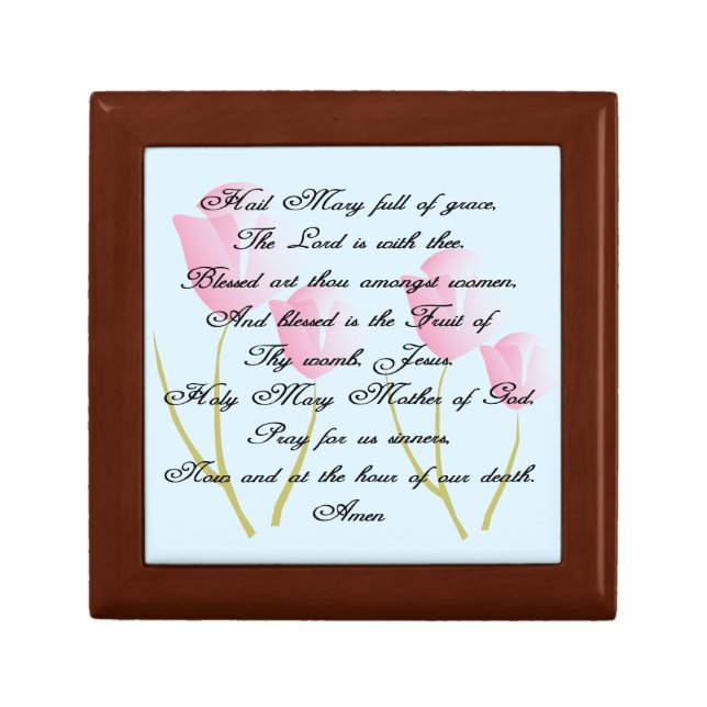 Hail Mary Prayer Gift Box (Front)