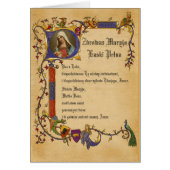 Hail Mary Prayer in Polish (Front)