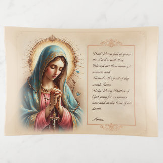 Hail Mary Prayer Trinket Tray