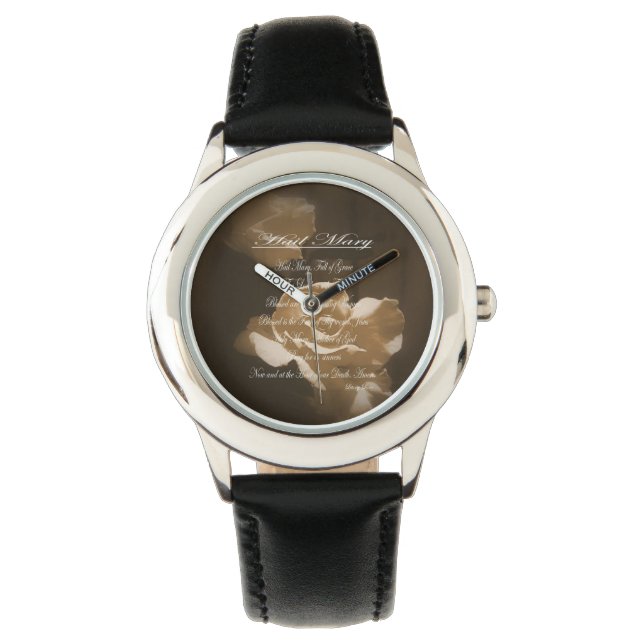 Hail Mary Prayer  Watch (Front)