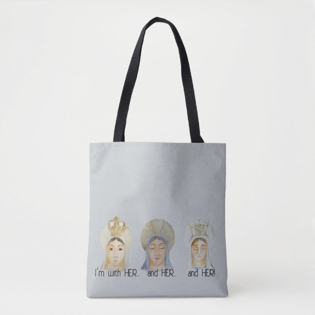 Hail Mary Tote Bag (Front)