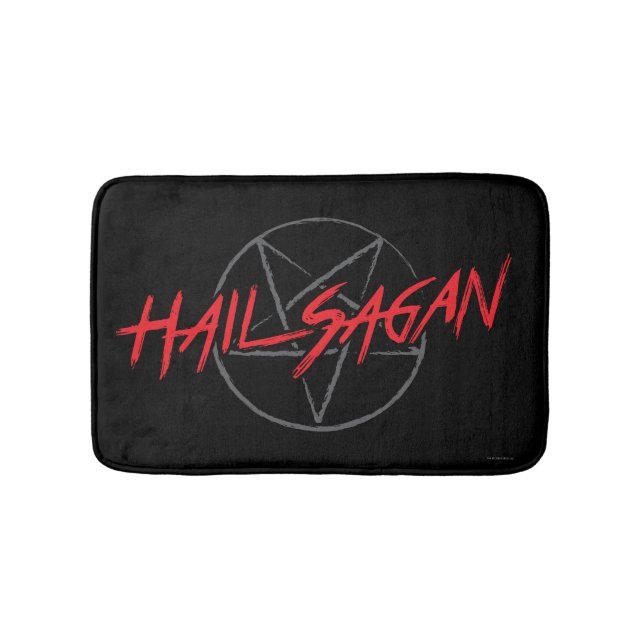 Hail Sagan Bath Mat (Front)