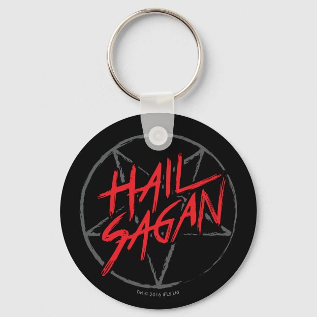 Hail Sagan Keychain (Front)