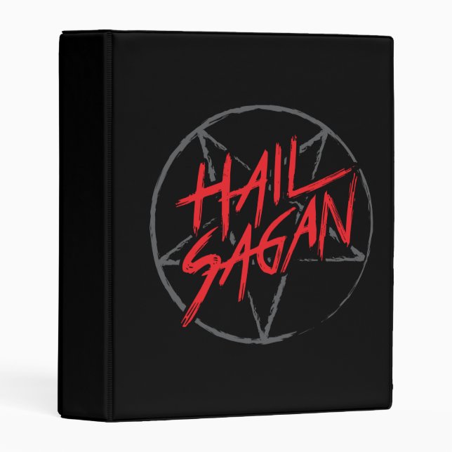 Hail Sagan Mini Binder (Front/Spine)