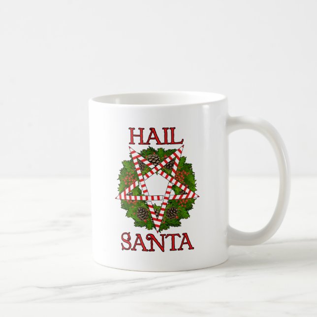 Hail Santa Coffee Mug (Right)