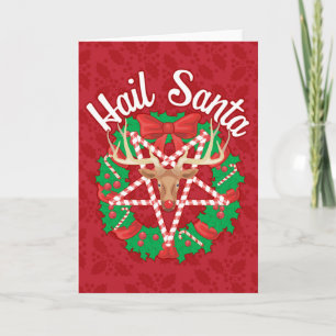 Hail Santa! Holiday Card