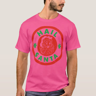 Hail Santa Vintage Look T-Shirt