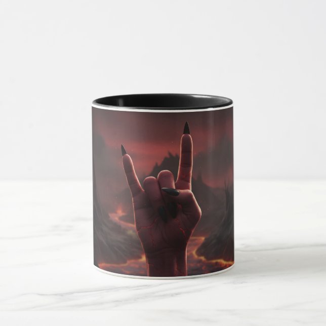 Hail Satan Mug (Center)