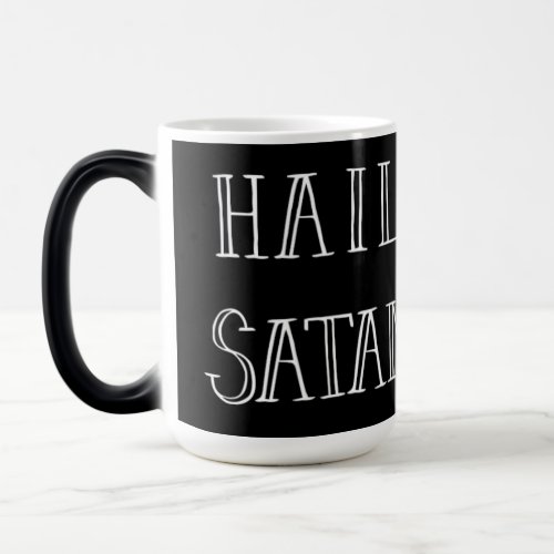 Hail Satan Pentagram Morphing Mug