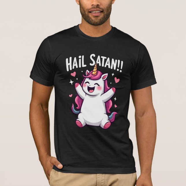 Hail Satan T-Shirt (Front)