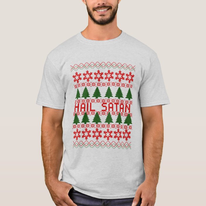 satan xmas sweater