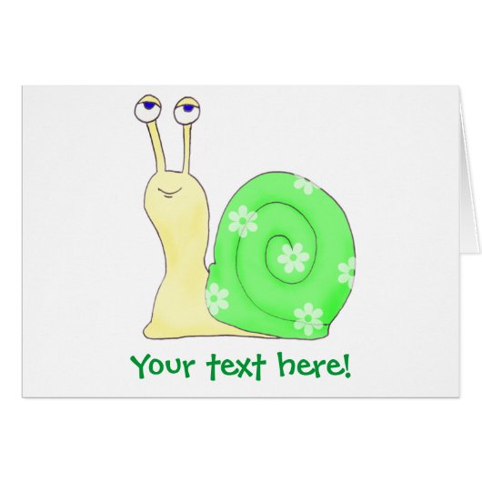 Hail the snail cards (Front Horizontal)
