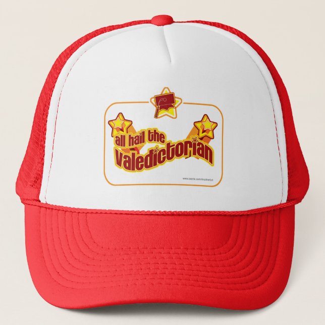 Hail the Valedictorian Trucker Hat (Front)