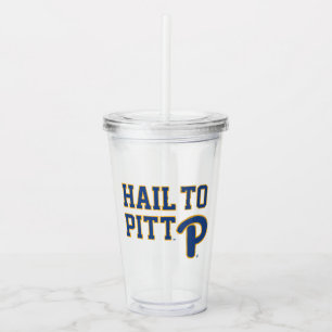 Hail to Pitt Acrylic Tumbler