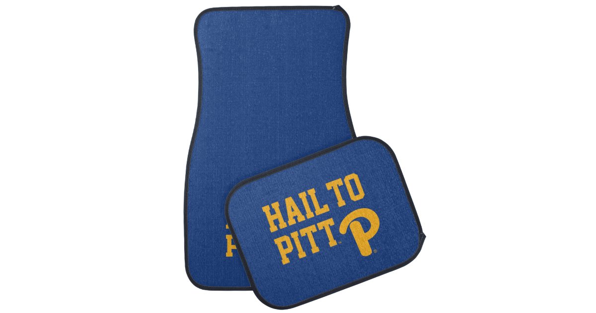 Hail to Pitt Car Floor Mat Zazzle