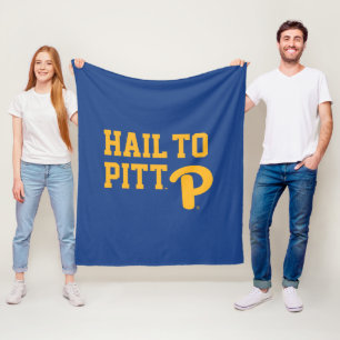 Hail to Pitt Fleece Blanket