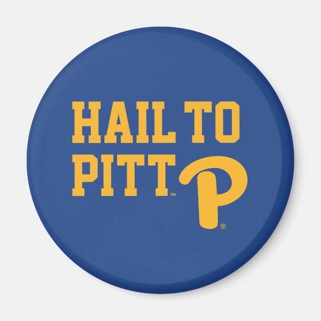 Hail to Pitt Magnet (Front)