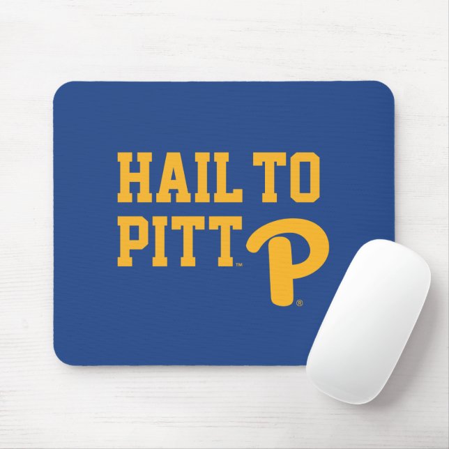 Hail to Pitt Mouse Pad (With Mouse)