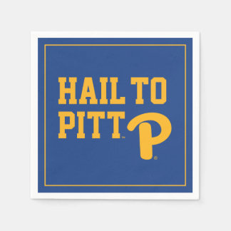Hail to Pitt Napkins