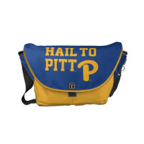 Hail to Pitt Small Messenger Bag