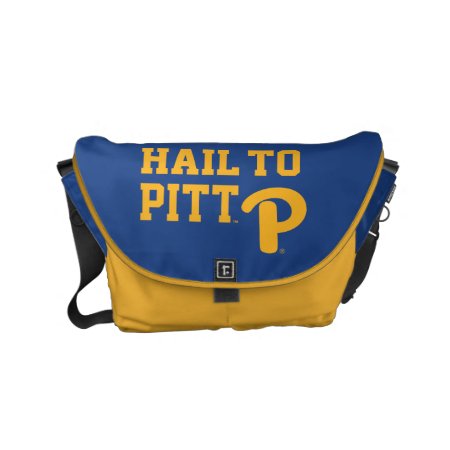 Hail To Pitt Small Messenger Bag