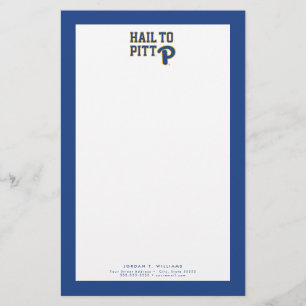 Hail to Pitt Stationery