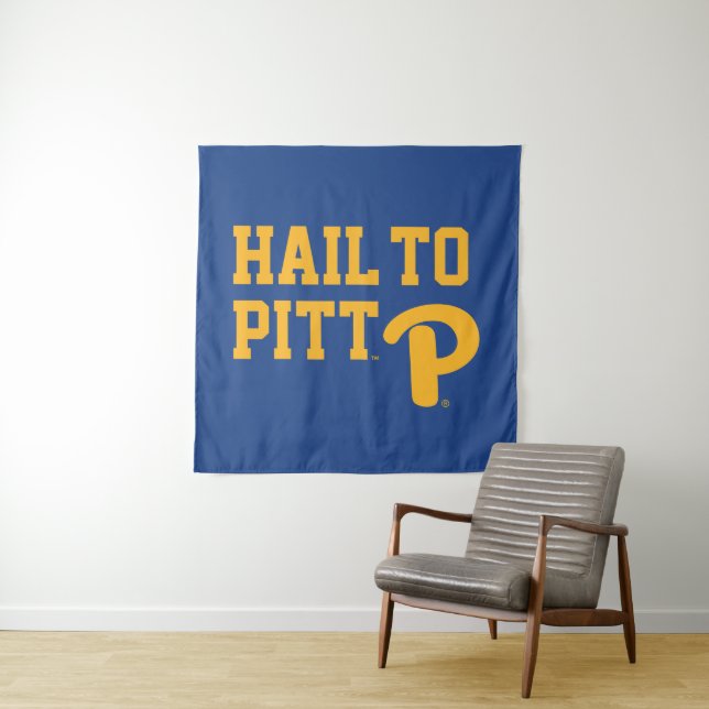 Hail to Pitt Tapestry (In Situ)