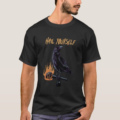 Hail Yourself Last Podcast On The Left Microphone  T_Shirt