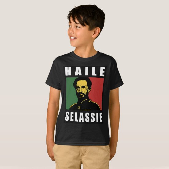 Haile Selassie car - Reggae - dječja košulja