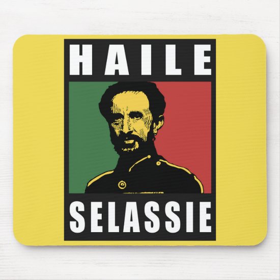 Haile Selassie Emperor - 레게 - Rasta 마우스 패드