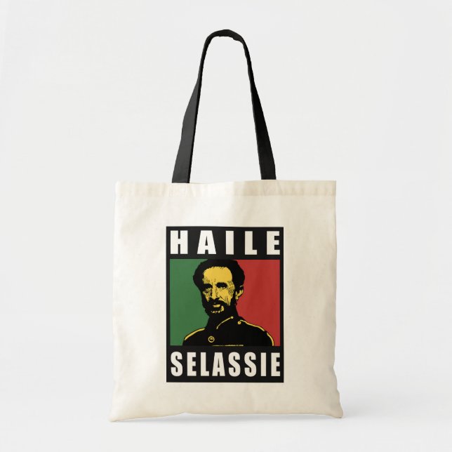 Haile Selassie Emperor - Reggae - Tote Bag (Front)