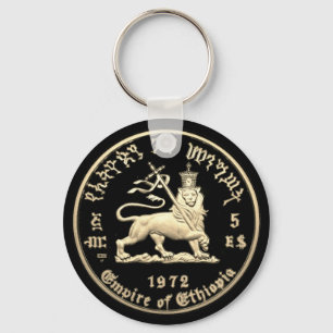 Haile Selassie - Empire of Ethiopia - HIM Tank Top Keychain