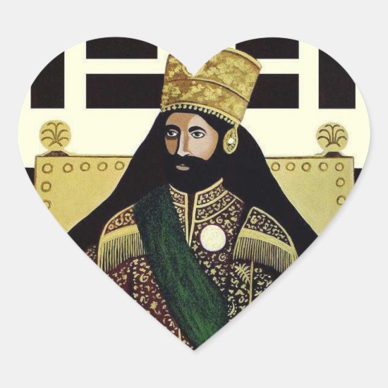 Haile Selassie Empire din Etiopia Love Sticker