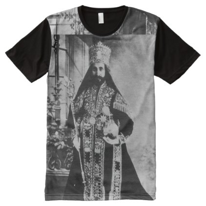 Haile Selassie Empire OF Ethiopia Rastafari shirt