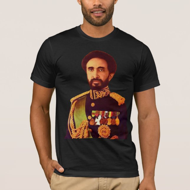 Haile Selassie Former Emperor of Ethiopia T-shirt (Front)