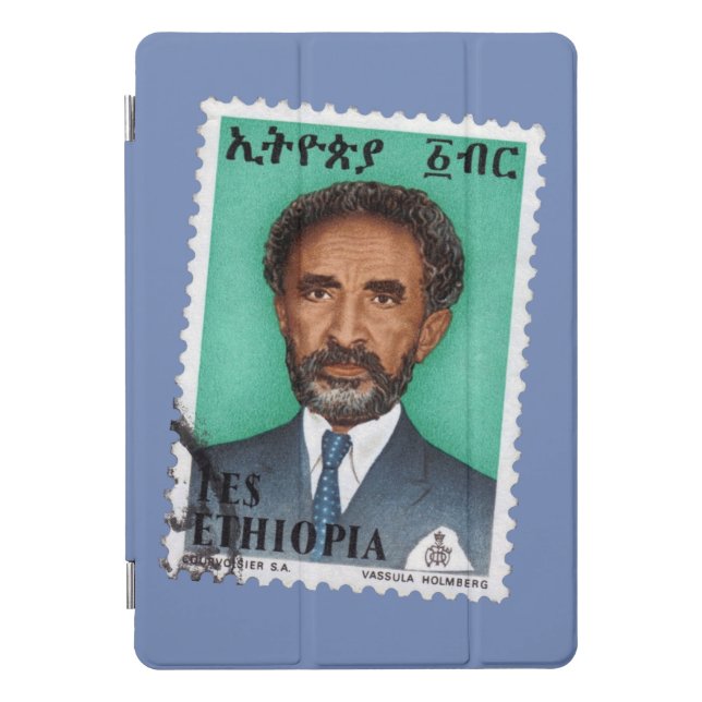 Haile Selassie - HIM - Rastafari - iPad Case (Front)