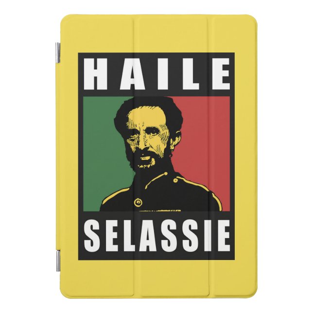 Haile Selassie - HIM - Rastafari - iPad Case (Front)